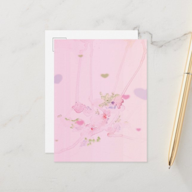 Evolving Beauty Postcard (Front/Back In Situ)