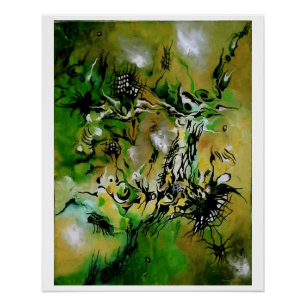 "Evolving Element of Life",  Glossy Poster