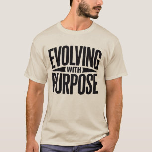 Evolving With Purpose Men’s Premium Motivational T-Shirt