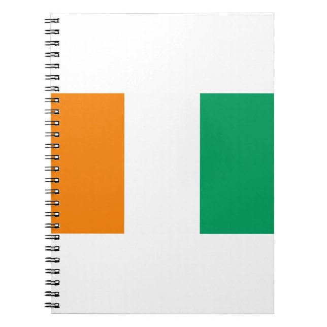 Evory Coast Flag Notebook (Front)