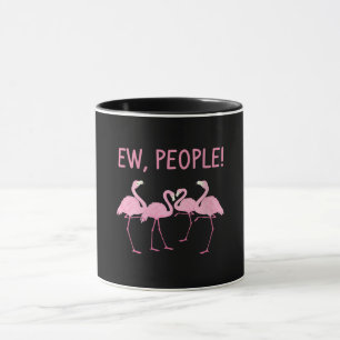 Ew People Flamingo Social Distancing Tropical Mug