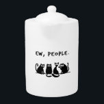 Ew People Funny Meowy Black Cats<br><div class="desc">Ew People Meowy Black Cats,  Ew People shirt,  funny cats,  cat lover,  cat mom shirt,  cat dad shirt,  black cat shirt,  funny halloween</div>