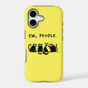Ew People Funny Meowy Black Cats