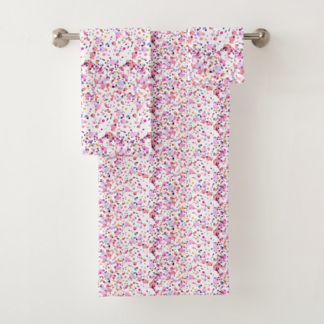 Ew People Funny Meowy Black Cats Bath Towel Set (Insitu)