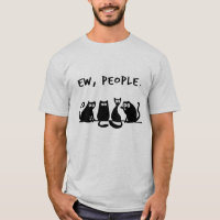 Ew People Funny Meowy Black Cats