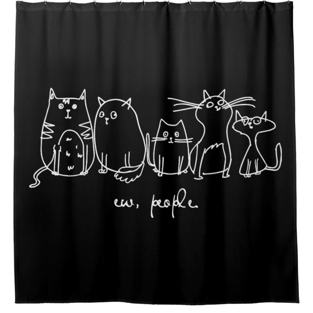 Ew, People Funny Meowy Cat Lovers (Front)