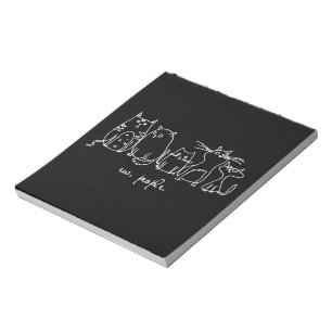 Ew, People Funny Meowy Cat Lovers Notepad