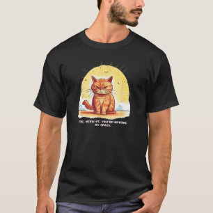 Ew People Meow-ff Cat Print T-Shirt