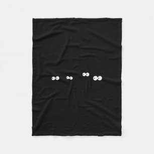 Ew People Shirt Black Cat Ew People Funny Meowy Ca Fleece Blanket