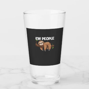 Ew People Sloth T-Shirt Glass