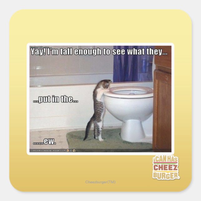 ew square sticker (Front)