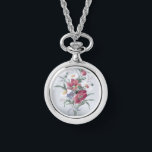 eWatch Watch NECKLACE WOMEN'S FLOWER STYLE<br><div class="desc">womens ewatch watch necklace FLOWER STYLE DESIGN</div>