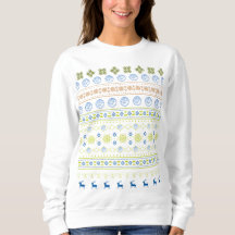 EWB-USA Sweatshirt de vacances pour femmes