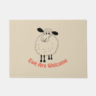 Ewe Are Welcome Doormat