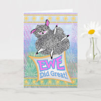 Ewe Did Great! – Kid Congratulations
