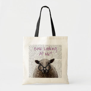 Ewe Looking at Me DeNiro Sheep 2 Tote Bag