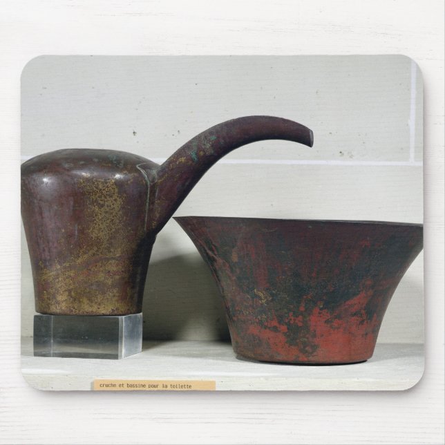 Ewer and basin (copper) mouse pad (Front)