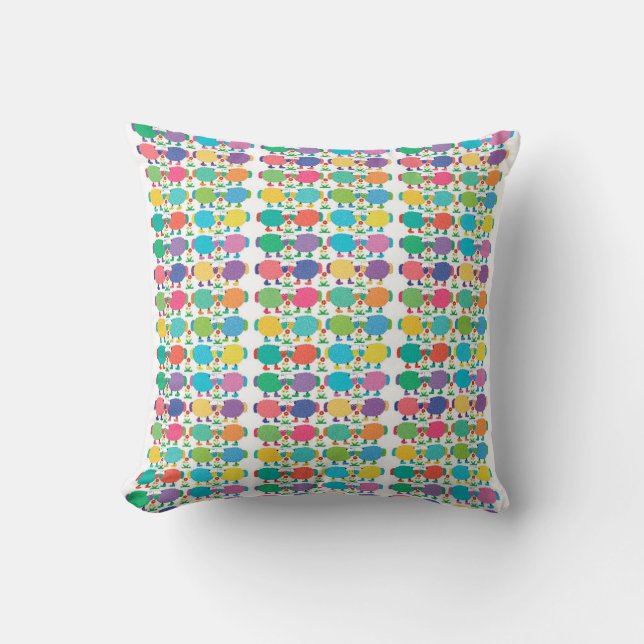 Ewes dans le coussin de teintes (Recto)
