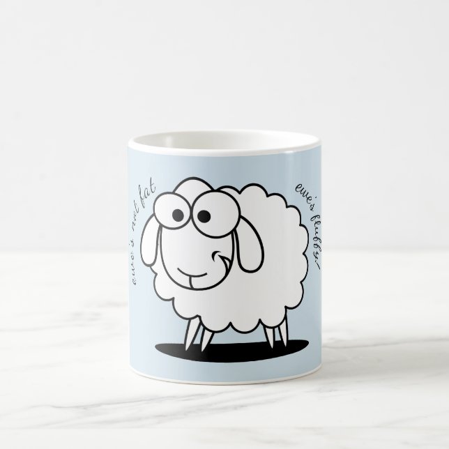 Ewe's Not Fat Pun Mug (Center)