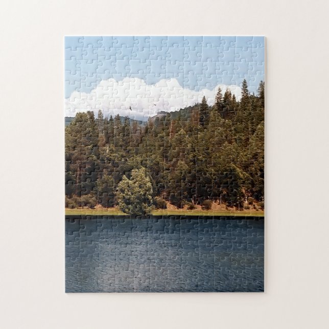 Ewing Reservoir...... Jigsaw Puzzle (Vertical)
