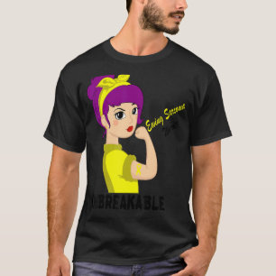 Ewing Sarcoma Warrior Yellow Ribbon Strong Women S T-Shirt