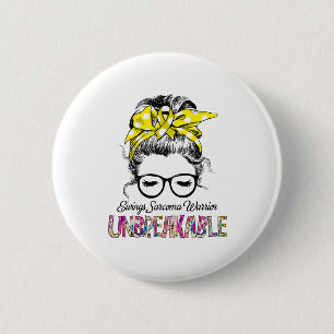 Ewings Sarcoma Awareness Ribbon Support Gifts 2 Inch Round Button