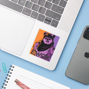 Ewok Two-Tone Portrait