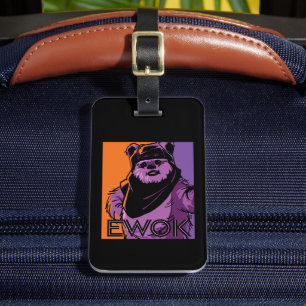 Ewok Two-Tone Portrait Luggage Tag