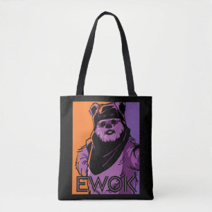 Ewok Two-Tone Portrait Tote Bag