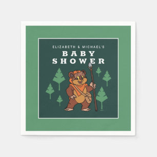 Ewoks - Adventure Awaits Baby Shower Napkin