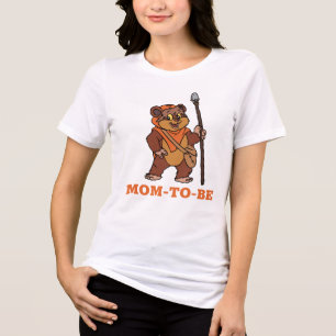 Ewoks - Adventure Awaits Baby Shower Tri-Blend Shirt