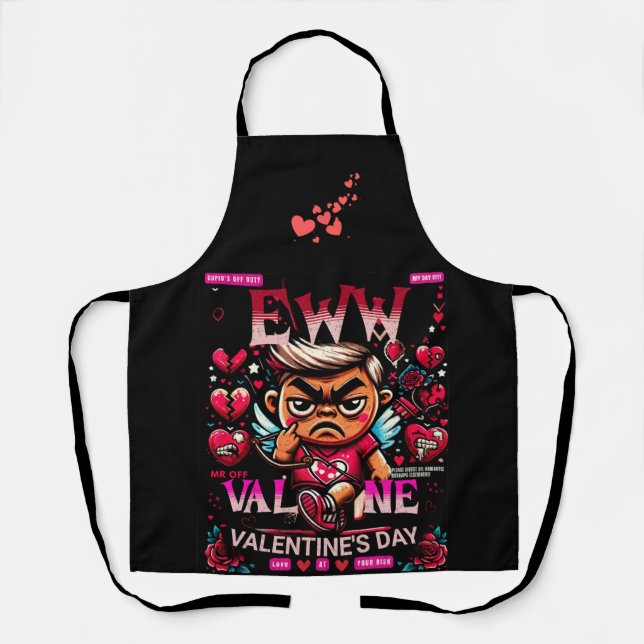 Eww Valentine's Day Gifts Apron (Front)
