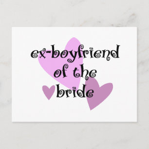 Ex-Boyfriend of the Bride Postcard