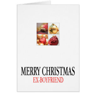 Ex-copain Joyeuse carte de Noël