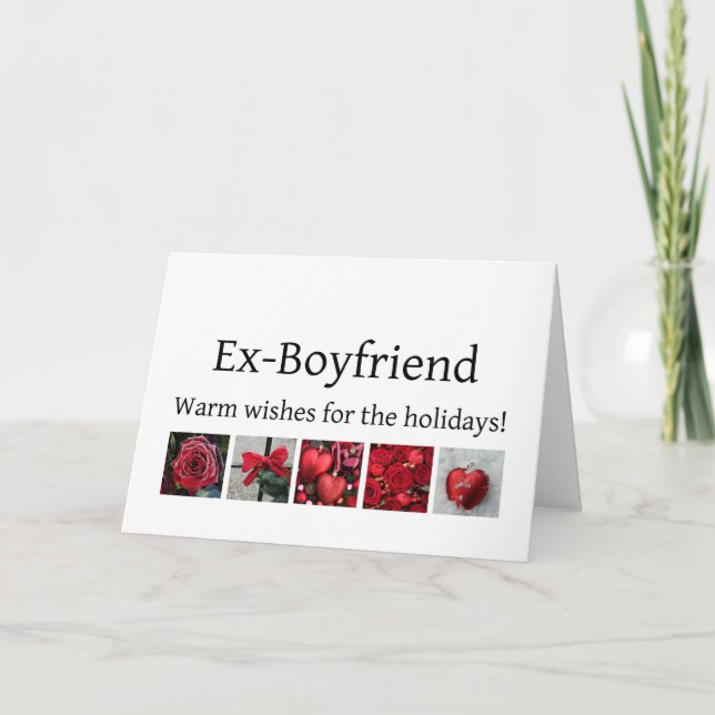 Ex-copain Joyeuse carte de Noël (Devant)