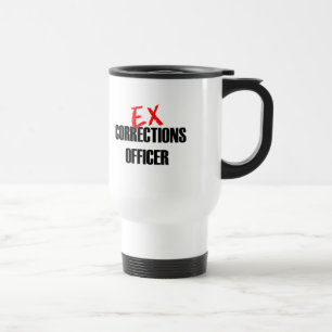 EX CORRECTIONS OFFICER TRAVEL MUG