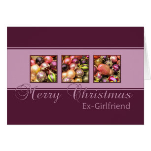 Ex Girlfriend Joyeuse carte de Noël