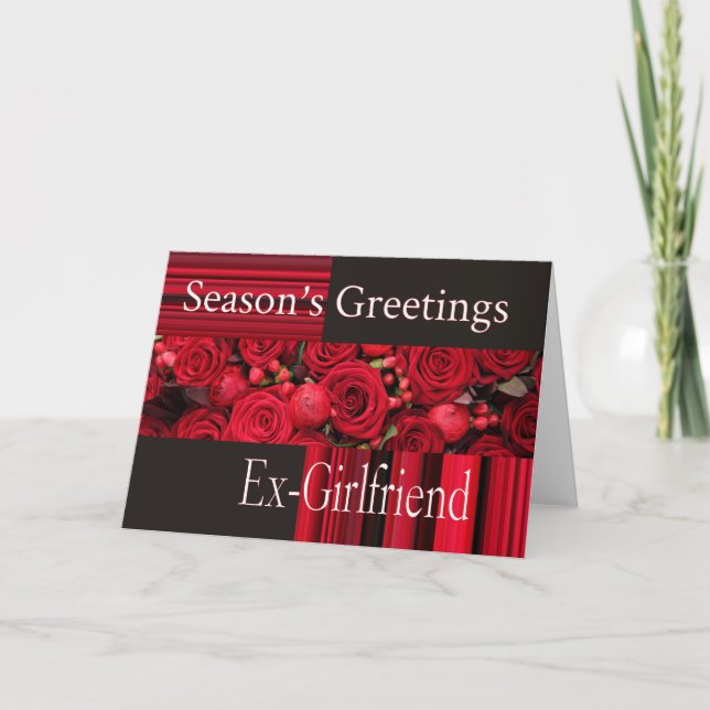 Ex-Girlfriend Merry Christmas card (Front)