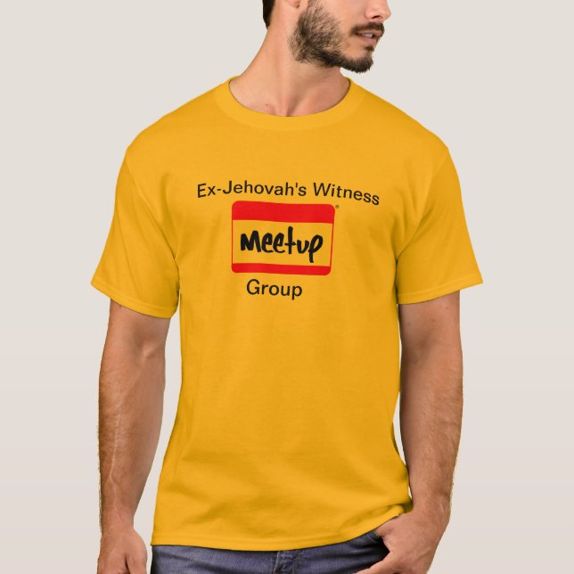 Ex-JW Meetup Group T-shirt (Front)