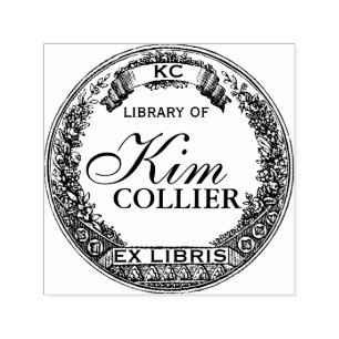 Ex Libris - Bookplate Stamp - Customized