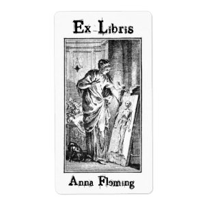 Ex Libris Peinture Dame