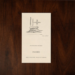 Ex Libris personnalisé Autocollant de reliure
