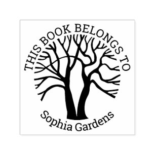 Ex Libris - Tree of Life v2 Self-inking Stamp