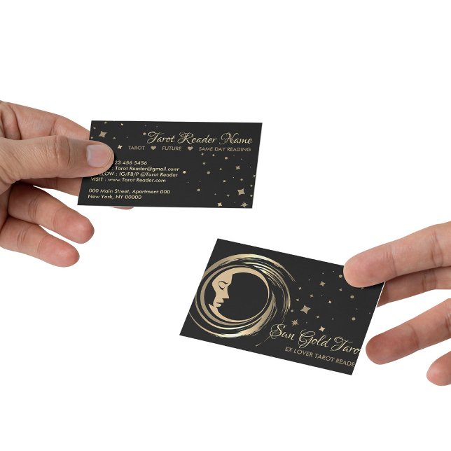 Ex Lover Tarot Reader Business Card (Ex Lover Tarot Reader Business Card)