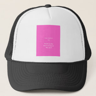 Ex lover valentine's day trucker hat
