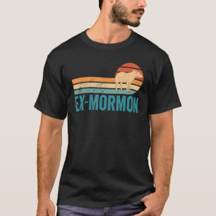 Ex Mormon Tapir Horse LDS Retro Exmo Ex-Mormon_2 T-Shirt