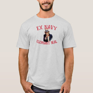 Ex Navy Elephant Seal HG T-Shirt