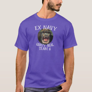 Ex Navy Elephant Seal TEAM 6 Party Family HG T-Shirt