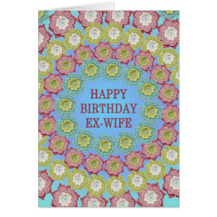 Ex Wife Birthday Crochet Flowers