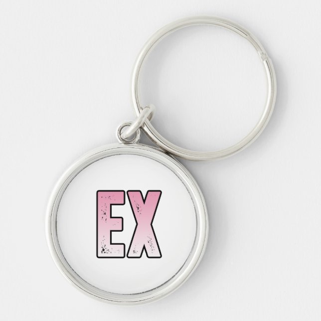 ex wife ex husband keychain (Front)